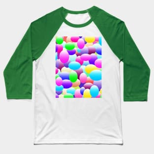 Bubble Eggs Dark Baseball T-Shirt